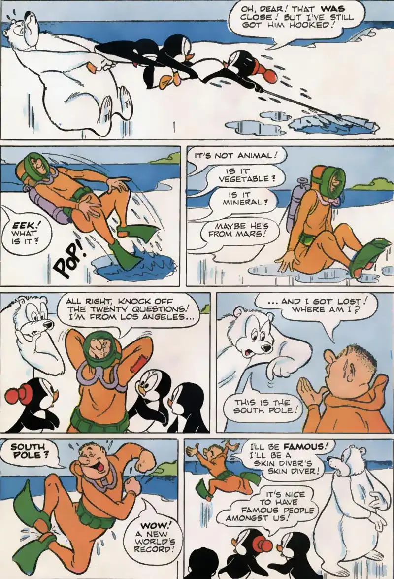 Chilly Willy comic - Big Catch - Pg 2