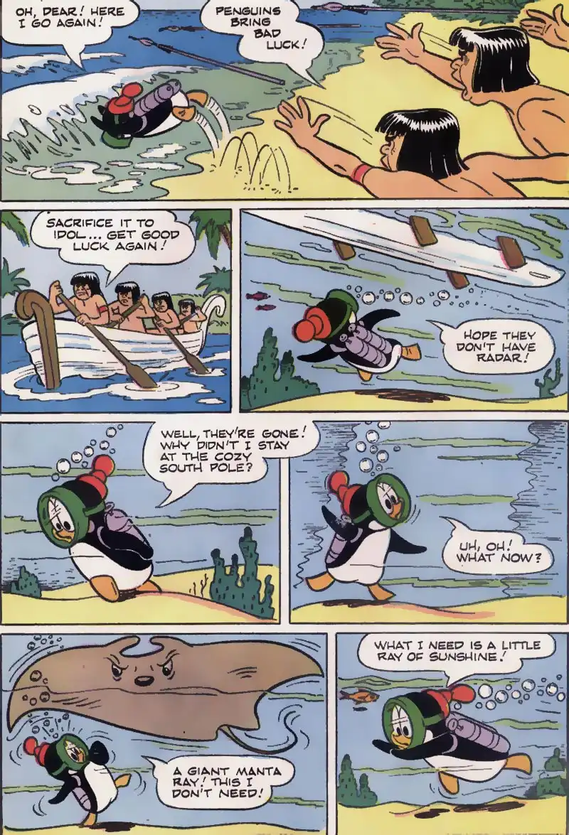 Chilly Willy comic - Big Catch - Pg 6