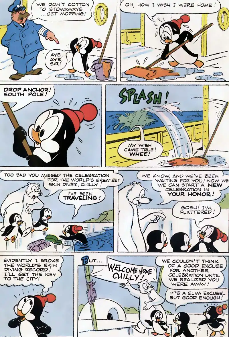 Chilly Willy comic - Big Catch - Pg 8