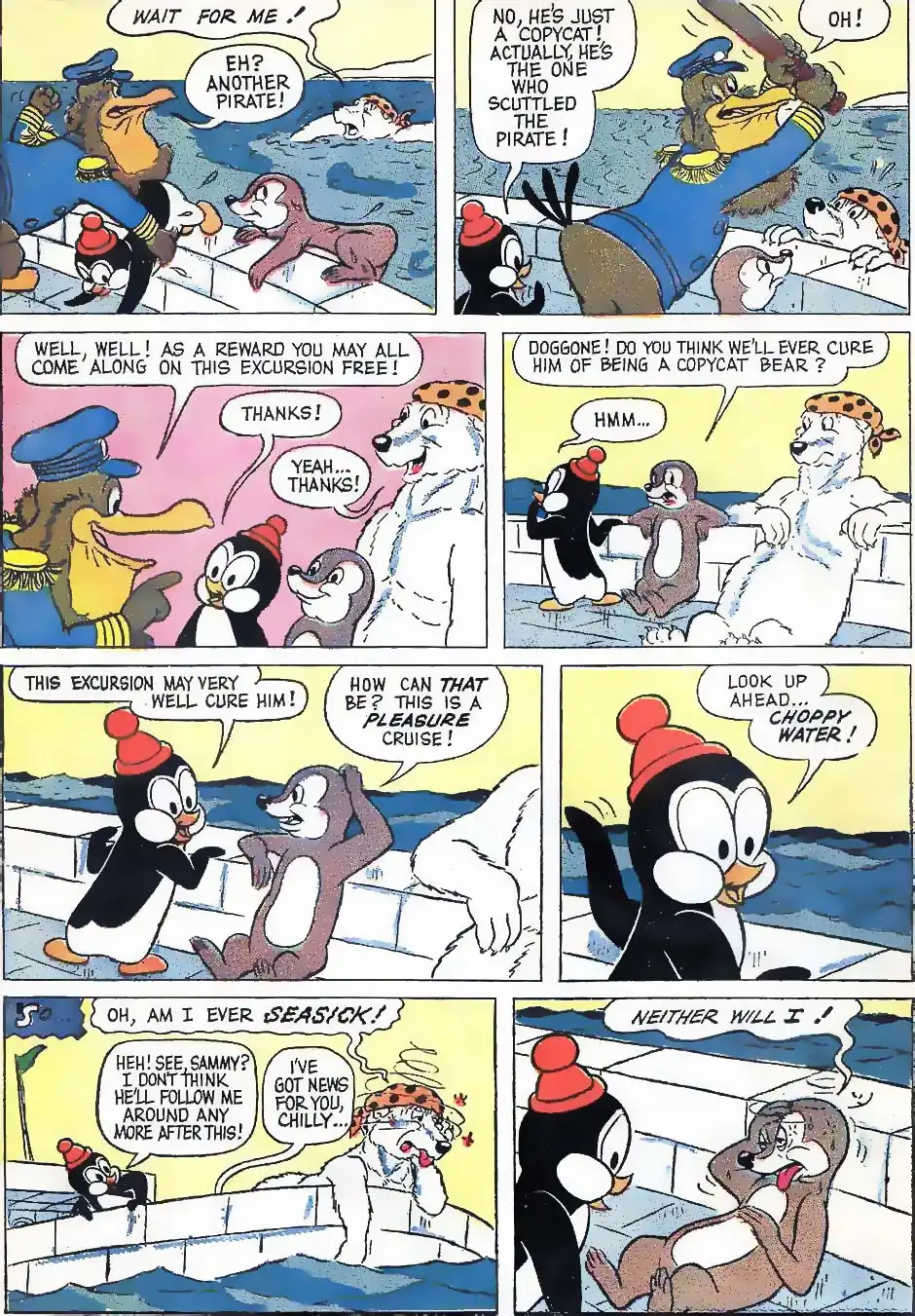 Chilly Willy comic - Copycat Cure - Pg 10