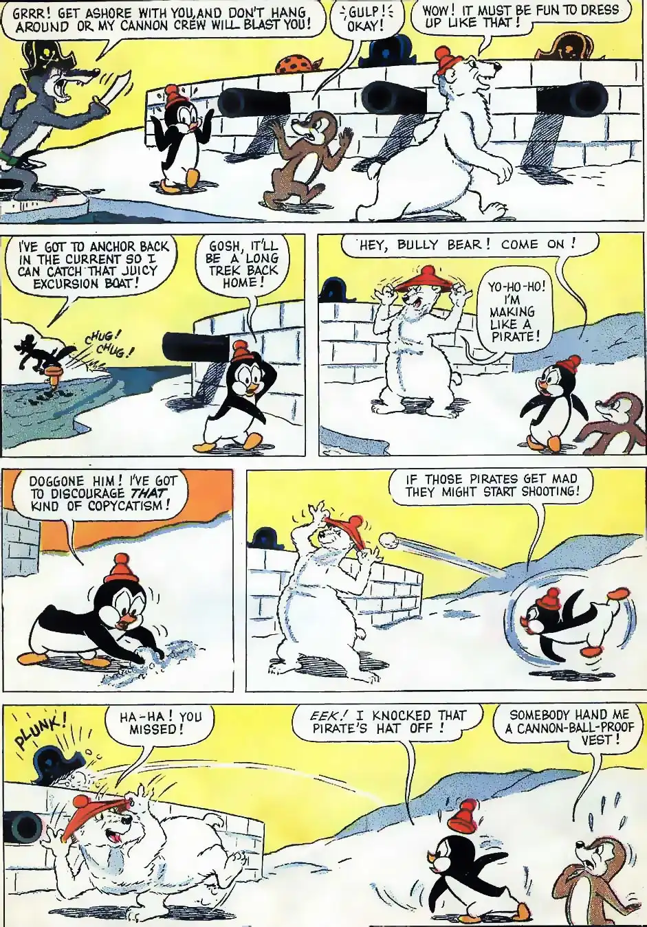 Chilly Willy comic - Copycat Cure - Pg 6