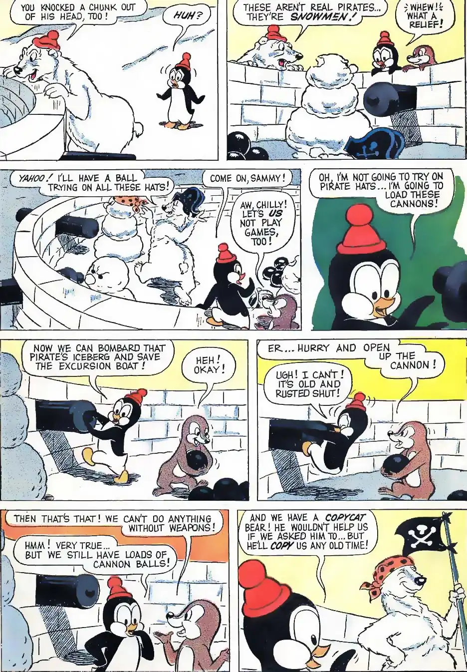 Chilly Willy comic - Copycat Cure - Pg 7