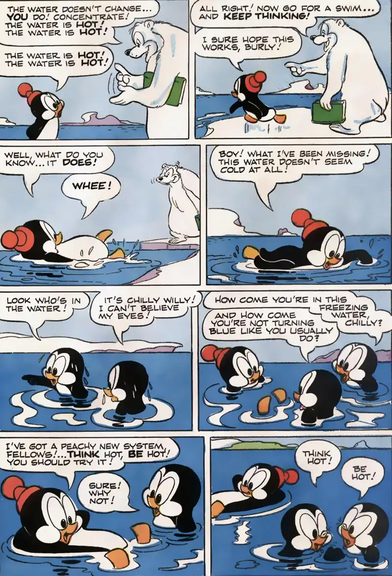 Chilly Willy comic - The Hot Idea - Pg 2