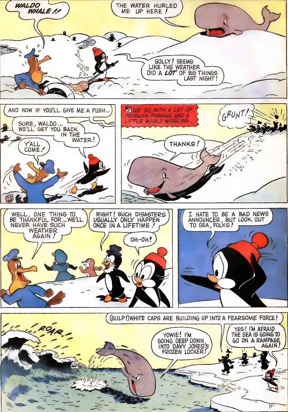 Chilly Willy comic - Weather Warfare - Pg 2
