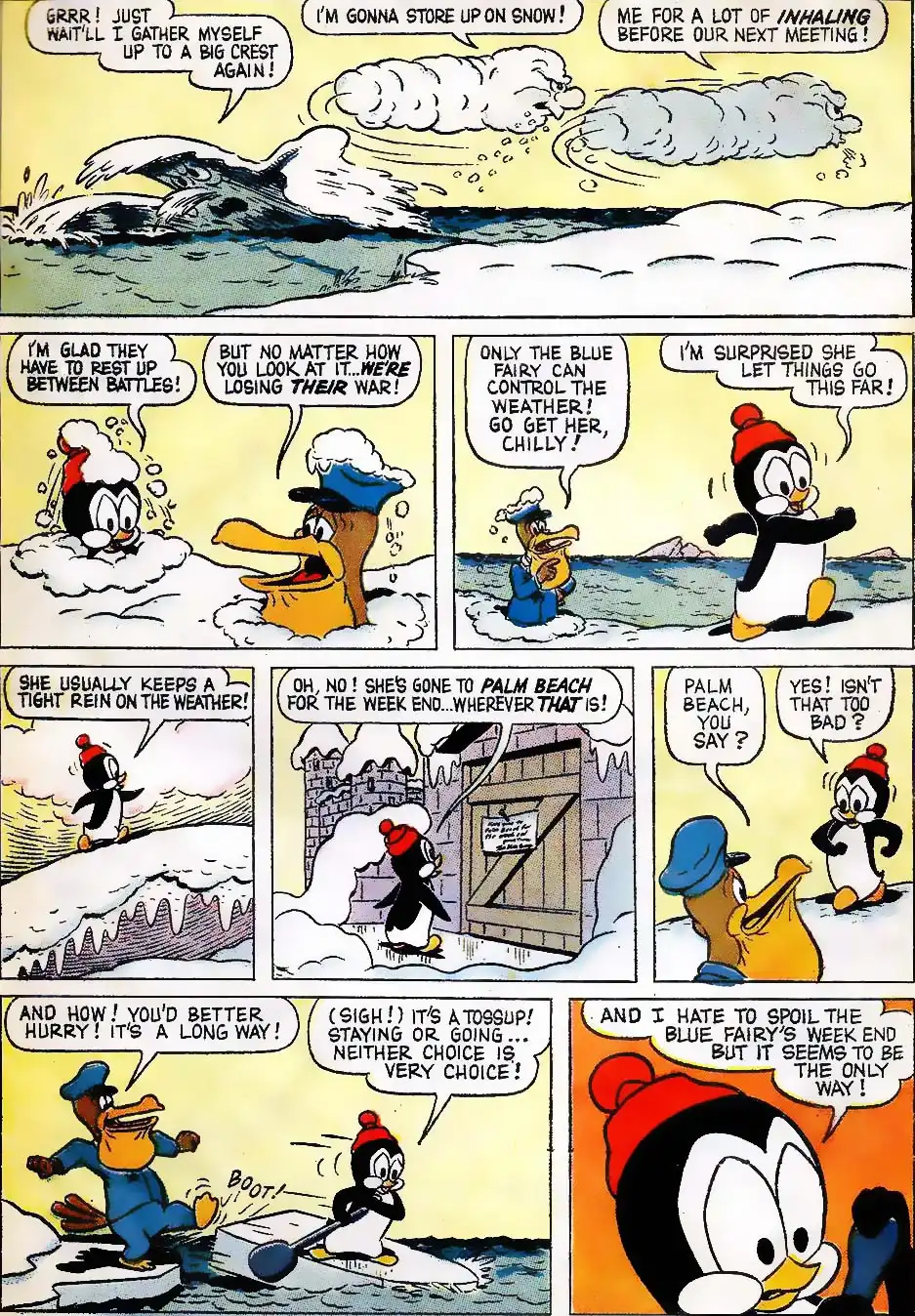 Chilly Willy comic - Weather Warfare - Pg 5