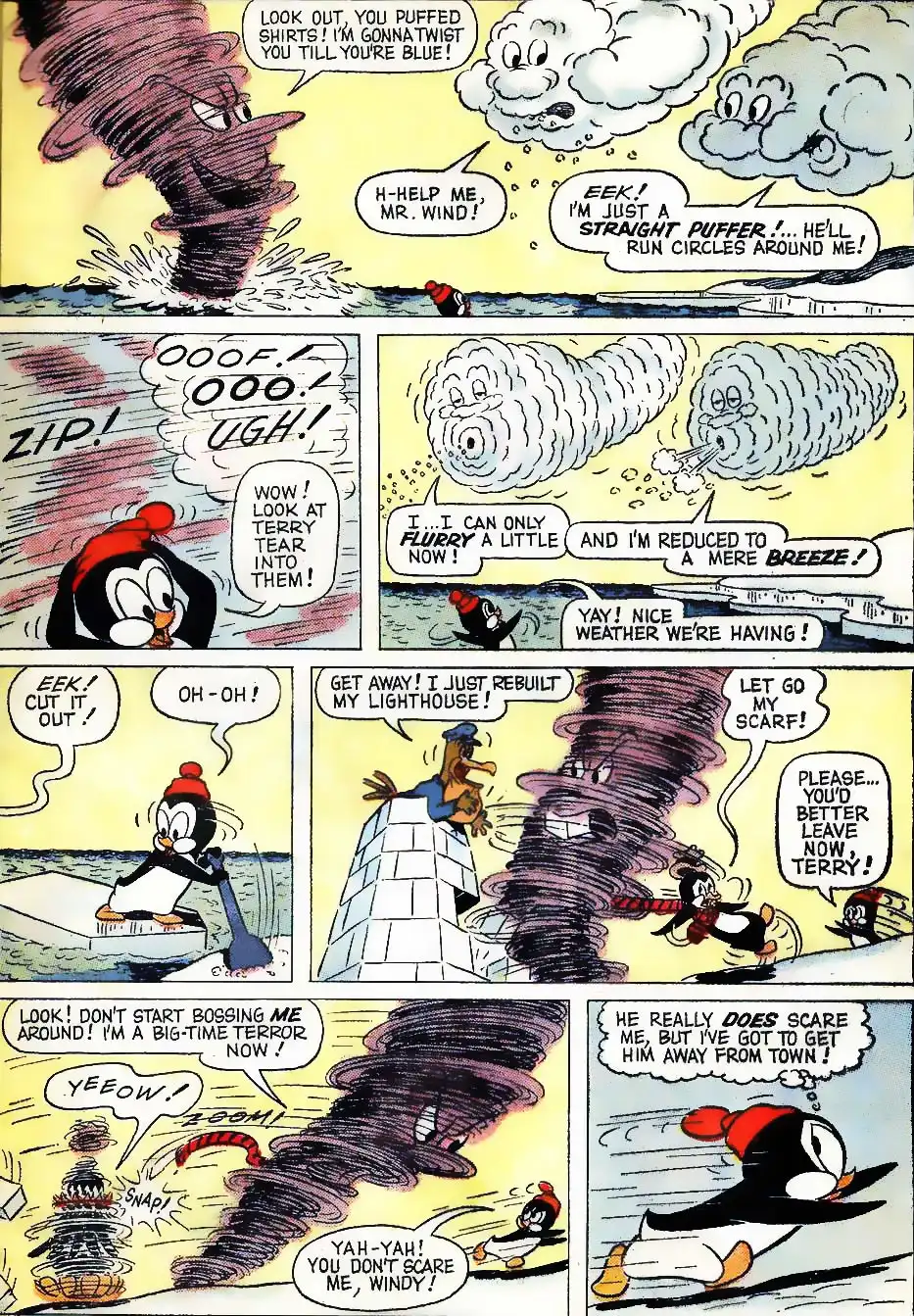 Chilly Willy comic - Weather Warfare - Pg 7