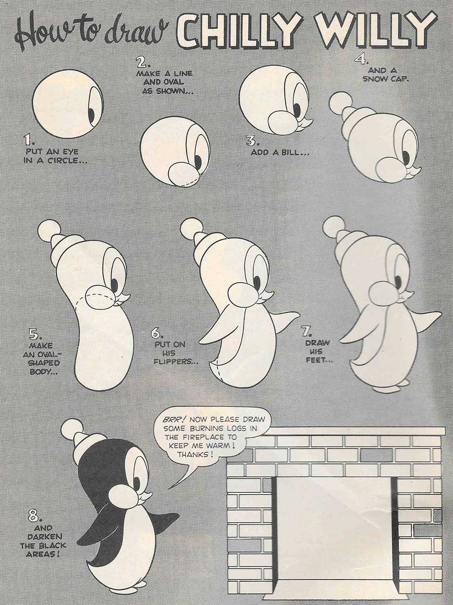 Chilly Willy - Official Drawing Guide